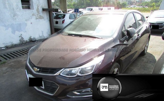 Lote 018 - CHEVROLET CRUZE LT HB AT 1.4 FLEX 2016