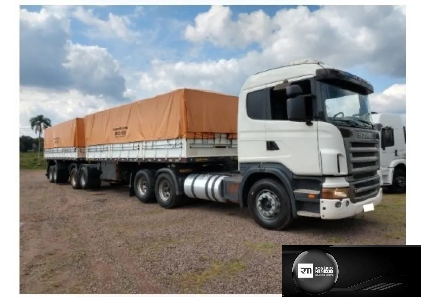 Scania G420 Bitrem Graneleiro Guerra 2010