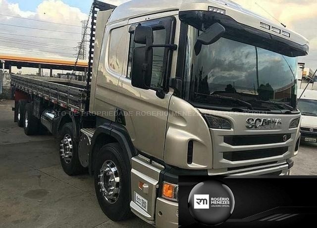 Scania P310 8x2 Bitruck Carroceria de Madeira 2016