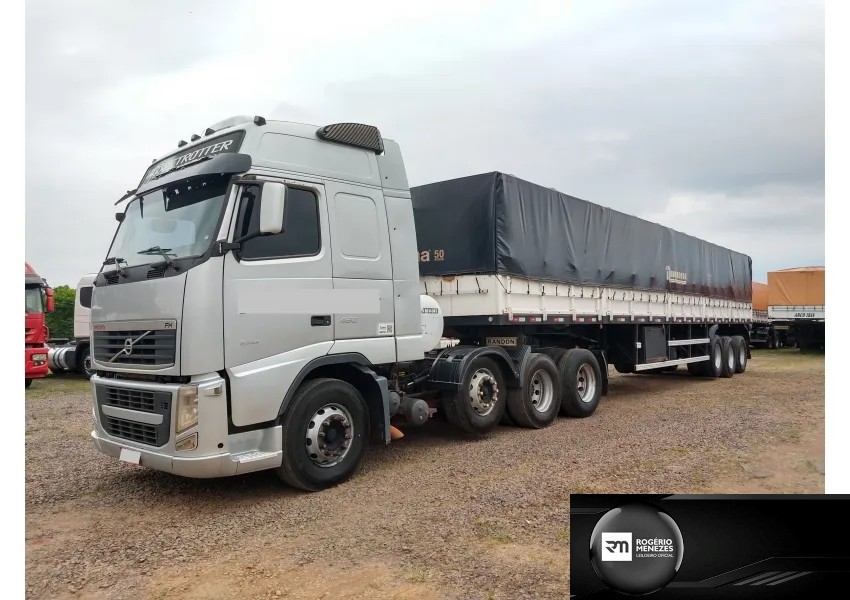 Volvo Fh460 8X2 2014 Carreta Graneleira Randon 2014